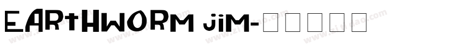 Earthworm Jim字体转换